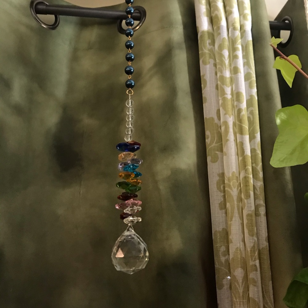 Rainbow crystals sun catches